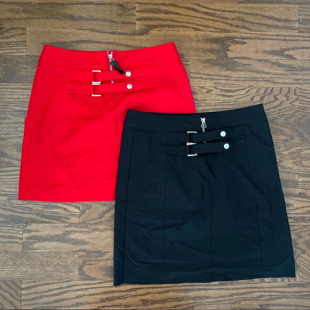 Pair of vintage Cache skirts